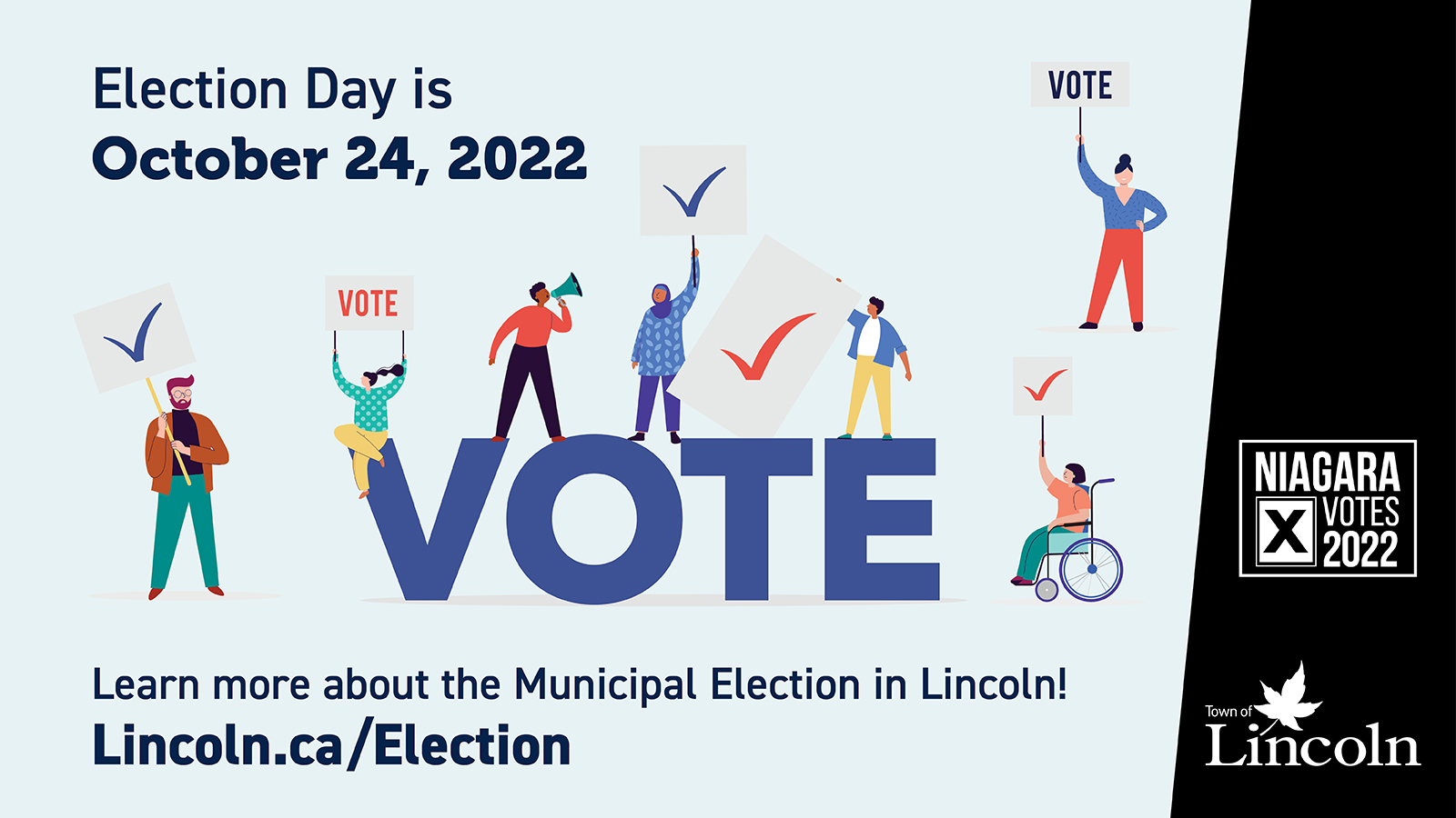 Flyer for municipal elections