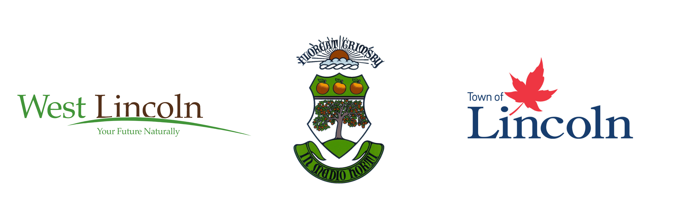 West Lincoln, Grimsby and Lincoln logos