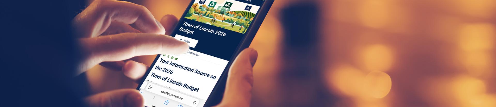 Hand holding cell phone and clicking on screen 