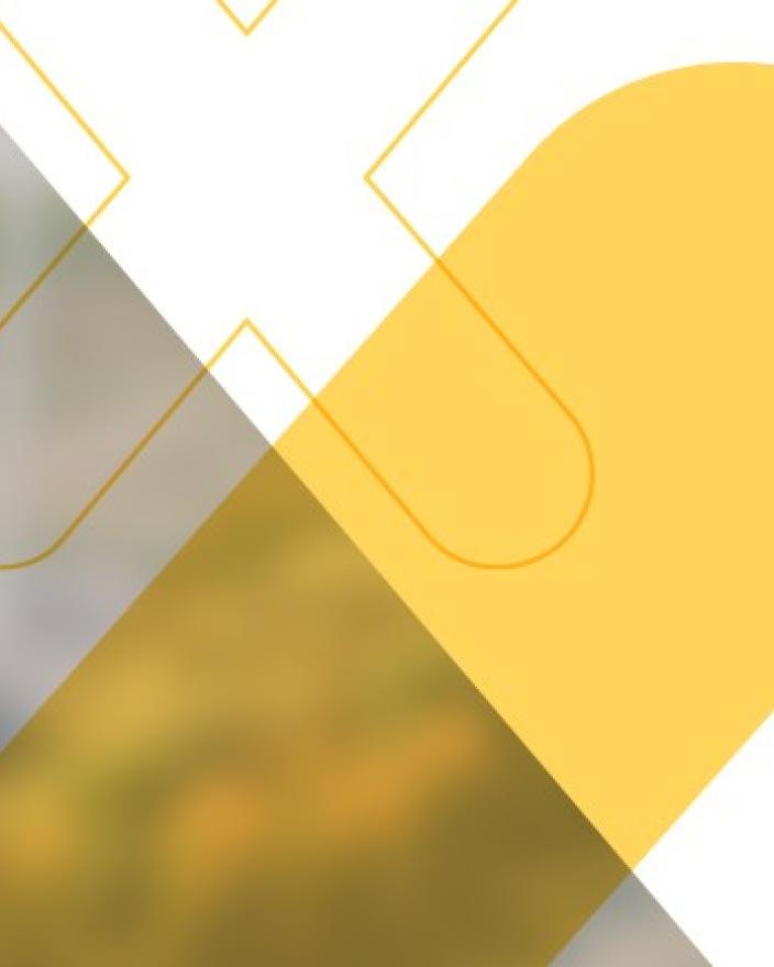 Graphic design of voting x's in yellow - part of Lincoln Votes 2026 campaign.