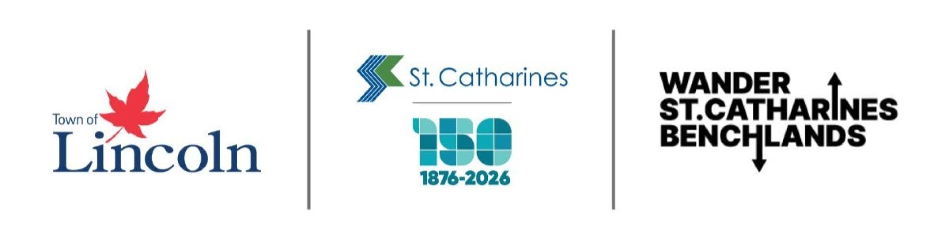 Town of Lincoln, City of St. Catharines, and Wander logos.