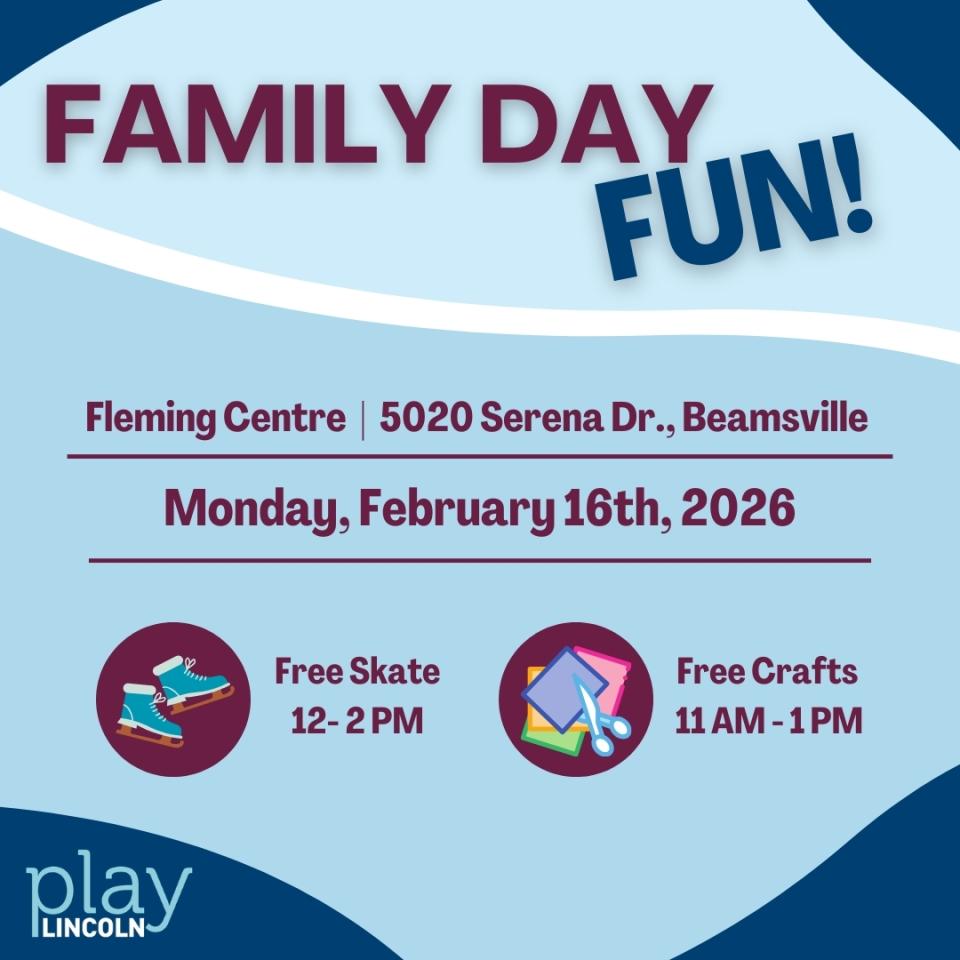 Graphic displaying Family Day 2026 activities for PlayLincoln.