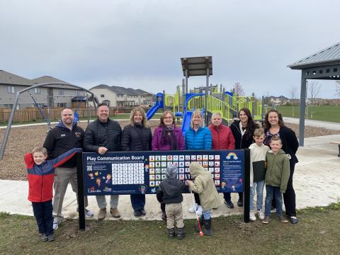Play Communication Board at Prokich Park - Photo Op