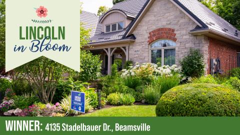 2023 Lincoln In Bloom Garden Contest Winner