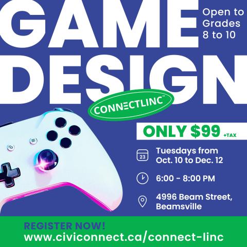 ConnectLinc Game Design Registration